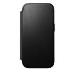 Husa flip cover Nomad Modern Leather Folio cu MagSafe compatibila cu iPhone 18 Pro / 17 Pro, Negru 7 - lerato.ro