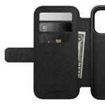 Husa flip cover Nomad Modern Leather Folio cu MagSafe compatibila cu iPhone 18 Pro / 17 Pro, Negru 9 - lerato.ro