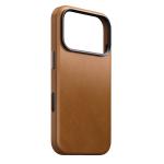Husa Nomad Traditional Leather Case cu MagSafe compatibila cu iPhone 18 Pro / 17 Pro, English Tan 4 - lerato.ro