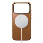 Husa Nomad Traditional Leather Case cu MagSafe compatibila cu iPhone 18 Pro / 17 Pro, English Tan 3 - lerato.ro