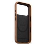 Husa Nomad Traditional Leather Case cu MagSafe compatibila cu iPhone 18 Pro / 17 Pro, English Tan 6 - lerato.ro