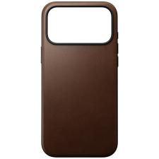 Huse si carcase iPhone 18 Pro Max, Husa Nomad Modern Leather Case cu MagSafe compatibila cu iPhone 18 Pro Max / 17 Pro Max, Maro, lerato.ro