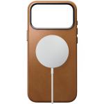 Husa Nomad Traditional Leather Case cu MagSafe compatibila cu iPhone 18 Pro Max / 17 Pro Max, English Tan 3 - lerato.ro
