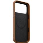 Husa Nomad Traditional Leather Case cu MagSafe compatibila cu iPhone 18 Pro Max / 17 Pro Max, English Tan 6 - lerato.ro