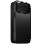 Husa flip cover Nomad Modern Leather Folio cu MagSafe compatibila cu iPhone 18 Pro Max / 17 Pro Max, Negru 4 - lerato.ro