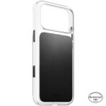 Husa Nomad Clear Leather Case Horween compatibila cu iPhone 18 Pro Max / 17 Pro Max, Transparent / Negru 5 - lerato.ro