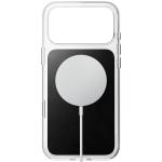 Husa Nomad Clear Leather Case Horween compatibila cu iPhone 18 Pro Max / 17 Pro Max, Transparent / Negru 3 - lerato.ro