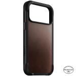 Husa Nomad Rugged Leather Case Horween cu MagSafe compatibila cu iPhone 18 Pro Max / 17 Pro Max, Rustic Brown 5 - lerato.ro