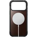 Husa Nomad Rugged Leather Case Horween cu MagSafe compatibila cu iPhone 18 Pro Max / 17 Pro Max, Rustic Brown 3 - lerato.ro