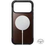 Husa Nomad Rugged Leather Case Horween cu MagSafe compatibila cu iPhone 18 Pro Max / 17 Pro Max, Rustic Brown 4 - lerato.ro