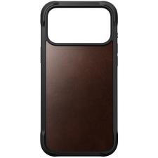 Huse si carcase iPhone 18 Pro Max, Husa Nomad Rugged Leather Case Horween cu MagSafe compatibila cu iPhone 18 Pro Max / 17 Pro Max, Rustic Brown, lerato.ro
