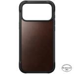 Husa Nomad Rugged Leather Case Horween cu MagSafe compatibila cu iPhone 18 Pro Max / 17 Pro Max, Rustic Brown 6 - lerato.ro