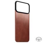 Protectie magnetica Nomad Magnetic Leather Back Cover Horween cu MagSafe compatibila cu iPhone 18 Pro Max / 17 Pro Max, Olde Dublin 5 - lerato.ro