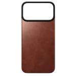 Protectie magnetica Nomad Magnetic Leather Back Cover Horween cu MagSafe compatibila cu iPhone 18 Pro Max / 17 Pro Max, Olde Dublin 2 - lerato.ro