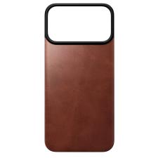Huse si carcase iPhone 18 Pro Max, Protectie magnetica Nomad Magnetic Leather Back Cover Horween cu MagSafe compatibila cu iPhone 18 Pro Max / 17 Pro Max, Olde Dublin, lerato.ro