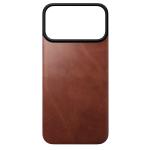 Protectie magnetica Nomad Magnetic Leather Back Cover Horween cu MagSafe compatibila cu iPhone 18 Pro Max / 17 Pro Max, Olde Dublin 7 - lerato.ro