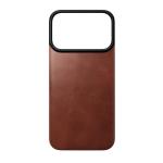 Protectie magnetica Nomad Magnetic Leather Back Cover Horween cu MagSafe compatibila cu iPhone 18 Pro / 17 Pro, Olde Dublin 2 - lerato.ro