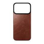 Protectie magnetica Nomad Magnetic Leather Back Cover Horween cu MagSafe compatibila cu iPhone 18 Pro / 17 Pro, Olde Dublin 6 - lerato.ro
