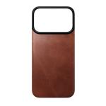 Protectie magnetica Nomad Magnetic Leather Back Cover Horween cu MagSafe compatibila cu iPhone 18 Pro / 17 Pro, Olde Dublin 7 - lerato.ro