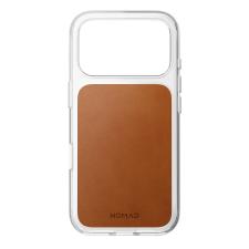 Huse si carcase iPhone 18 Pro, Husa Nomad Clear Leather Case Saddle Horween compatibila cu iPhone 18 Pro / 17 Pro, Transparent / Maro, lerato.ro
