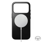 Husa Nomad Traditional Leather Case Horween cu MagSafe compatibila cu iPhone 18 Pro / 17 Pro, Negru 4 - lerato.ro
