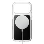 Husa Nomad Clear Leather Case Horween compatibila cu iPhone 18 Pro / 17 Pro, Transparent / Negru 3 - lerato.ro