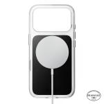 Husa Nomad Clear Leather Case Horween compatibila cu iPhone 18 Pro / 17 Pro, Transparent / Negru 4 - lerato.ro