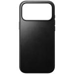 Husa Nomad Modern Leather Case Horween cu MagSafe compatibila cu iPhone 18 Pro Max / 17 Pro Max, Negru 2 - lerato.ro