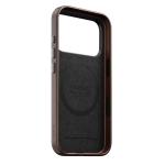 Husa Nomad Traditional Leather Case Horween cu MagSafe compatibila cu iPhone 18 Pro / 17 Pro, Rustic Brown 8 - lerato.ro