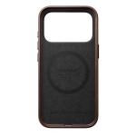Husa Nomad Traditional Leather Case Horween cu MagSafe compatibila cu iPhone 18 Pro / 17 Pro, Rustic Brown 9 - lerato.ro