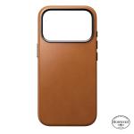 Husa Nomad Traditional Leather Case Horween cu MagSafe compatibila cu iPhone 18 Pro / 17 Pro, Saddle 6 - lerato.ro