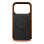 Husa Nomad Traditional Leather Case Horween cu MagSafe compatibila cu iPhone 18 Pro / 17 Pro, Saddle 9 - lerato.ro