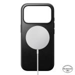 Husa Nomad Modern Case Horween cu MagSafe compatibila cu iPhone 18 Pro / 17 Pro, Negru 4 - lerato.ro