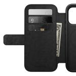 Husa flip cover Nomad Modern Leather Folio cu MagSafe compatibila cu iPhone 18 Pro / 17 Pro, Maro 9 - lerato.ro