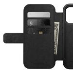 Husa flip cover Nomad Modern Leather Folio cu MagSafe compatibila cu iPhone 18 Pro / 17 Pro, Emglish Tan 9 - lerato.ro