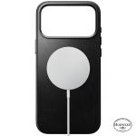 Husa Nomad Traditional Leather Case Horween cu MagSafe compatibila cu iPhone 18 Pro Max / 17 Pro Max, Negru 4 - lerato.ro