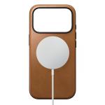 Husa Nomad Modern Case cu MagSafe compatibila cu iPhone 18 Pro / 17 Pro, English Tan 3 - lerato.ro