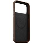 Husa Nomad Traditional Leather Case cu MagSafe compatibila cu iPhone 18 Pro Max / 17 Pro Max, Maro 6 - lerato.ro