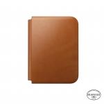 Husa Nomad Traditional Leather Folio Horween compatibila cu iPhone Duo, Saddle 9 - lerato.ro