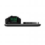 Statie de incarcare cu suprafata din piele naturala NOMAD Wireless Base Station compatibila cu Apple Watch Edition (incarcator inclus) V4, Negru 5 - lerato.ro