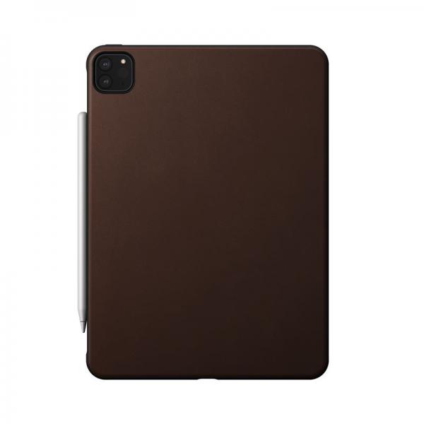 Carcasa piele naturala NOMAD Rugged compatibila cu iPad Pro 11 inch (2018/2020) Brown 1 - lerato.ro