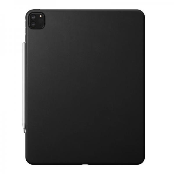 Carcasa piele naturala NOMAD Rugged compatibila cu iPad Pro 12.9 inch (2018/2020) Black