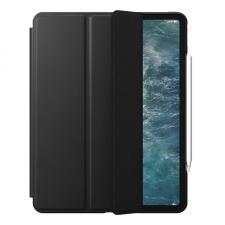 Husa piele naturala NOMAD Rugged Folio compatibila cu iPad Pro 12.9 inch (2018/2020) Black