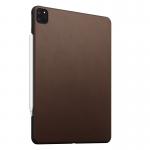 Carcasa piele naturala NOMAD Modern Leather compatibila cu iPad Pro 12.9 inch 2021 Brown 6 - lerato.ro