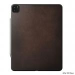 Carcasa piele naturala NOMAD Modern Leather compatibila cu iPad Pro 12.9 inch 2021 Brown 4 - lerato.ro