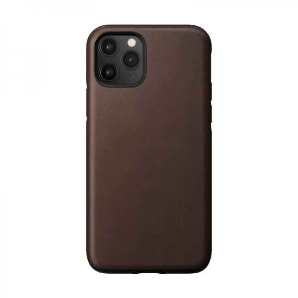Carcasa din piele naturala NOMAD Rugged iPhone 11 Pro Brown