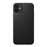 Carcasa din piele naturala NOMAD Rugged MagSafe compatibila cu iPhone 12/12 Pro Black 2 - lerato.ro