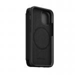 Husa din piele naturala NOMAD Rugged Folio MagSafe compatibila cu iPhone 12 Mini Black 9 - lerato.ro