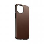 Carcasa din piele naturala NOMAD Rugged MagSafe compatibila cu iPhone 13 Mini Brown 6 - lerato.ro