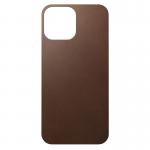 Skin din piele naturala NOMAD Leather MagSafe compatibil cu iPhone 13 Pro Max Brown 2 - lerato.ro